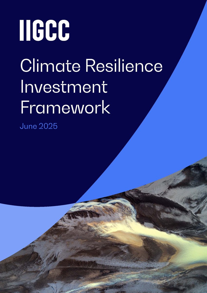 Climate Resilience Investment Framework