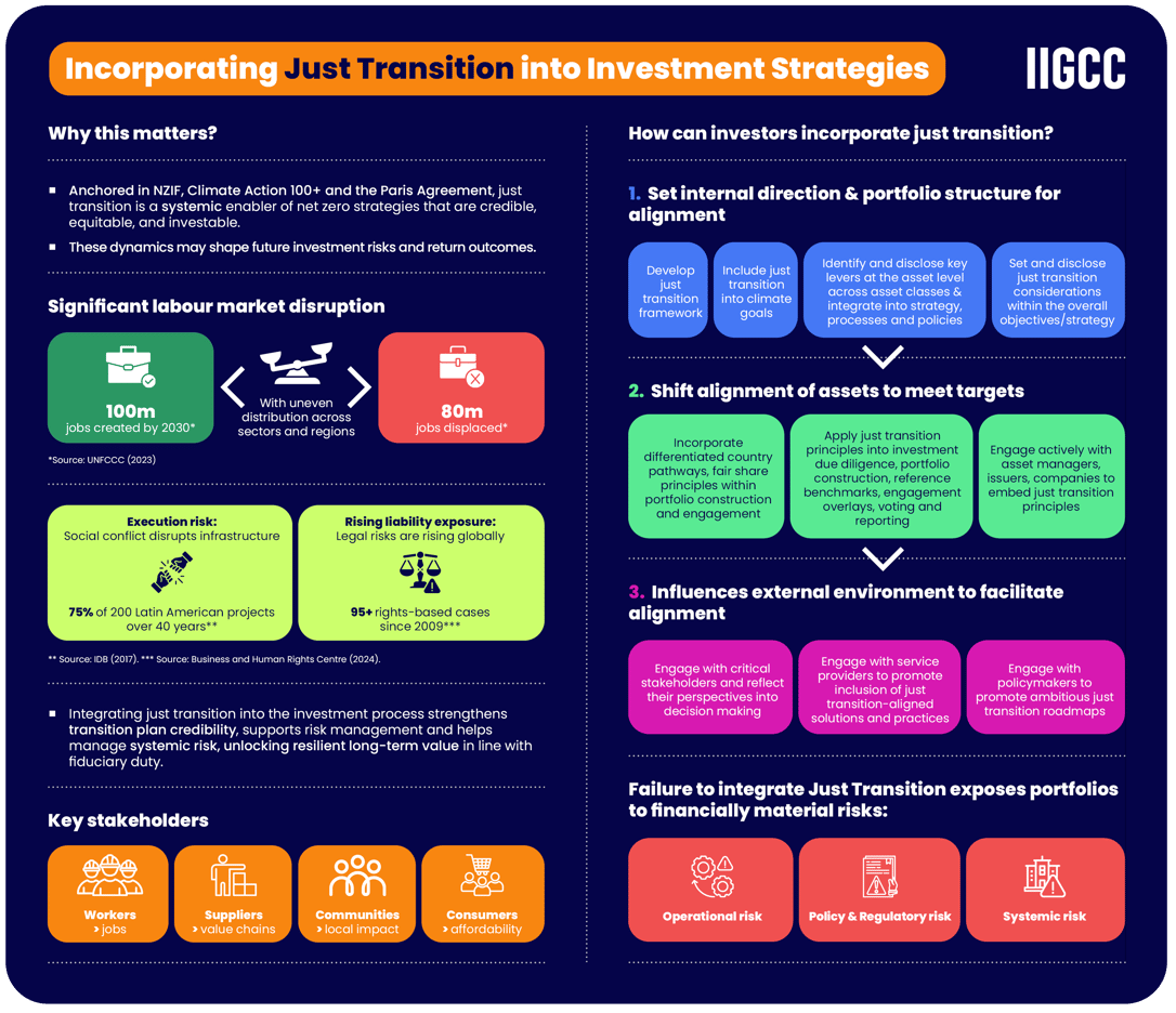 Transition Risks Graphics Just Transition in net zero strategies: Beyond risk, towards value creation